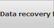 Data recovery for Alliance data